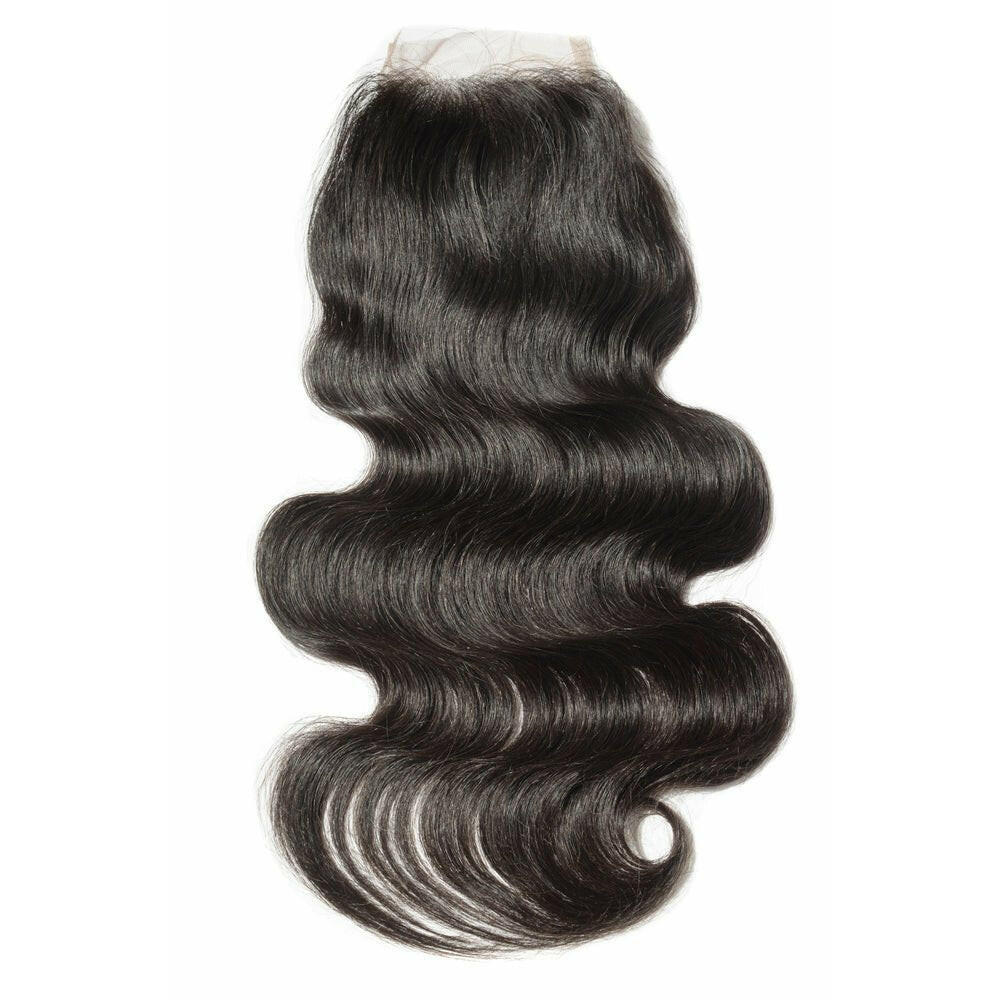Body Wave Virgin Luxe HD Lace Closures - Bundles and Drops of Glam