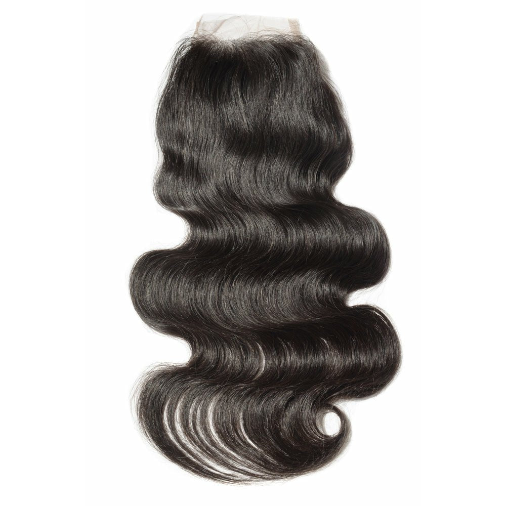 Body Wave Virgin Luxe HD Lace Closures - Bundles and Drops of Glam