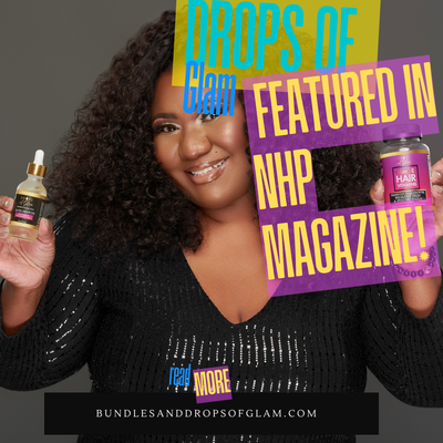 Drops of Glam featured in NHP Magazine