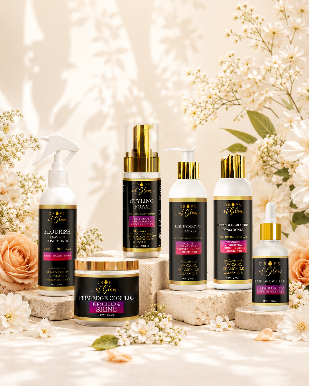 Hair Growth Therapy | Bundles and Drops of Glam