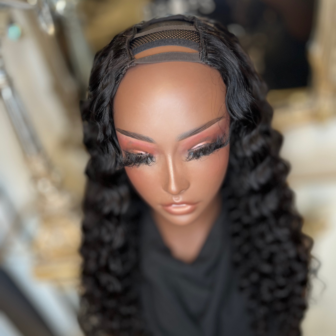 Burmese Curly U-Part Wig | Bundles and Drops of Glam