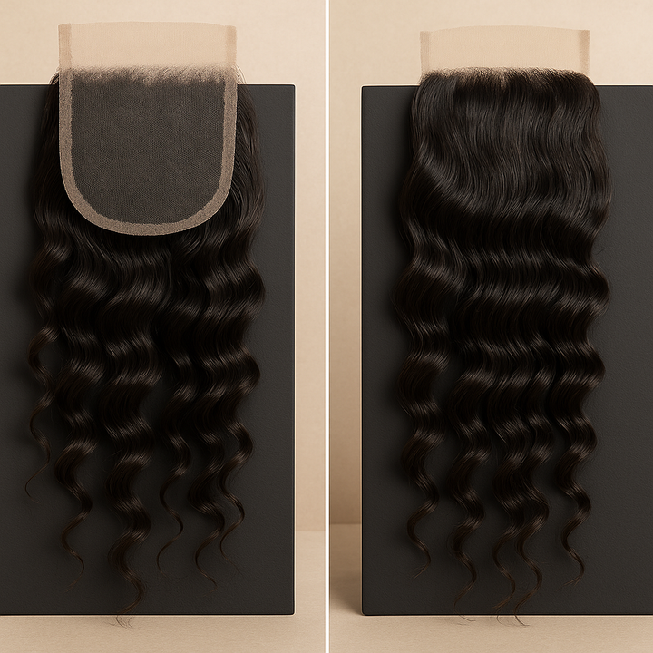 Loose Curly Indian Lace Closures