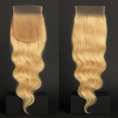 Blonde 613 Wavy HD Closure