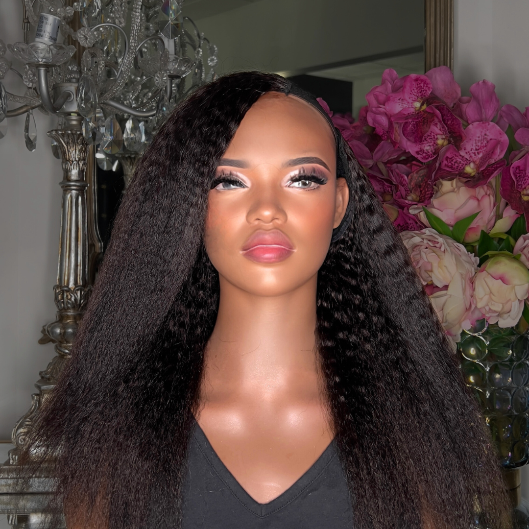 Blowout Straight U-part Wig |Bundles and Drops of Glam