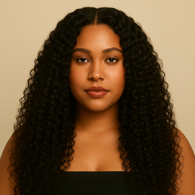Burmese Curly 5x5 HD Lace Closure Wig | Bundles and Drops of Glam