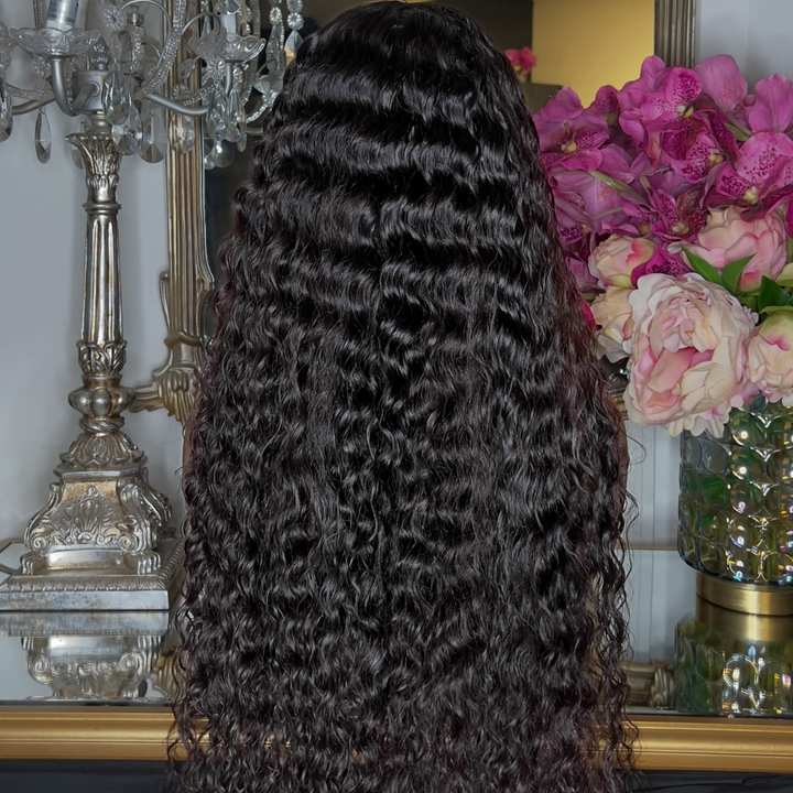 Burmese Curly 5x5 HD Lace Closure Wig | Bundles and Drops of Glam