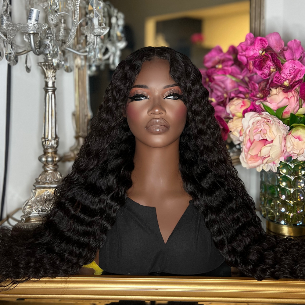 Burmese Curly 5x5 HD Lace Closure Wig | Bundles and Drops of Glam