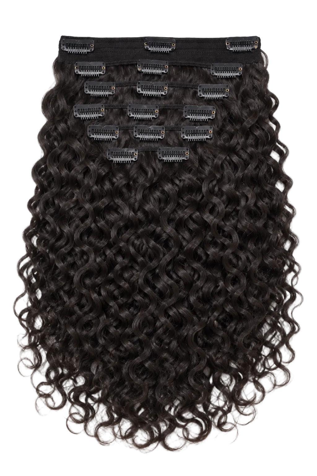 Burmese Curly Clip In Hair Extensions | Bundles and Drops of Glam