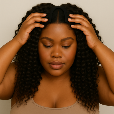 Burmese Curly U-Part Wig | Bundles and Drops of Glam