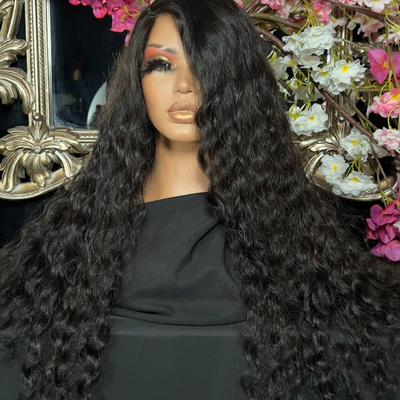 Deep Wave  5x5 HD Lace Closure Wig | Bundles and Drops of Glam