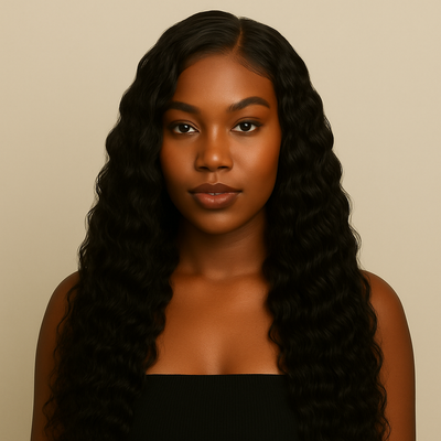 Deep Wave  5x5 HD Lace Closure Wig | Bundles and Drops of Glam 