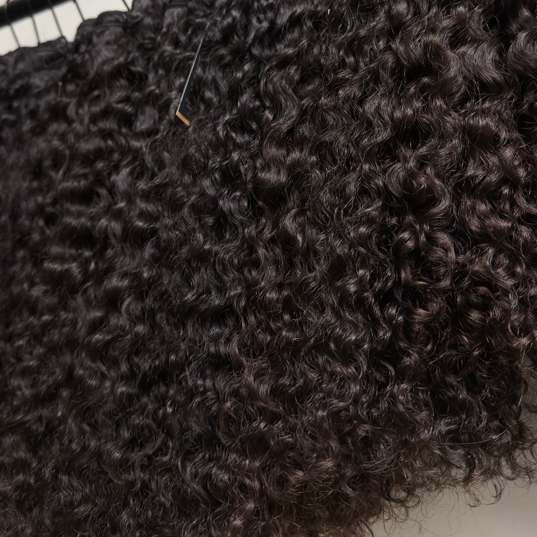  Raw Burmese Curly hair Bundles