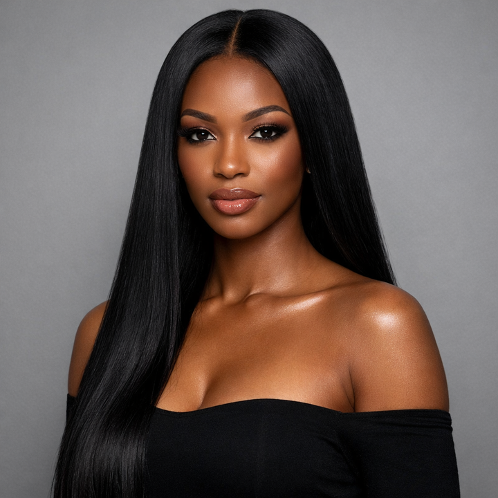 Straight 13x4 HD Lace Front Wig - Bundles and Drops of Glam