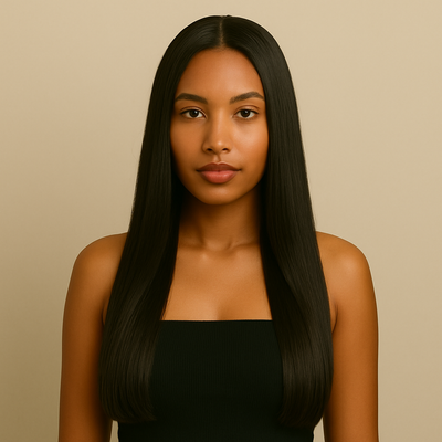 Straight 5x5 HD Lace Closure Wig | Bundles and Drops of Glam