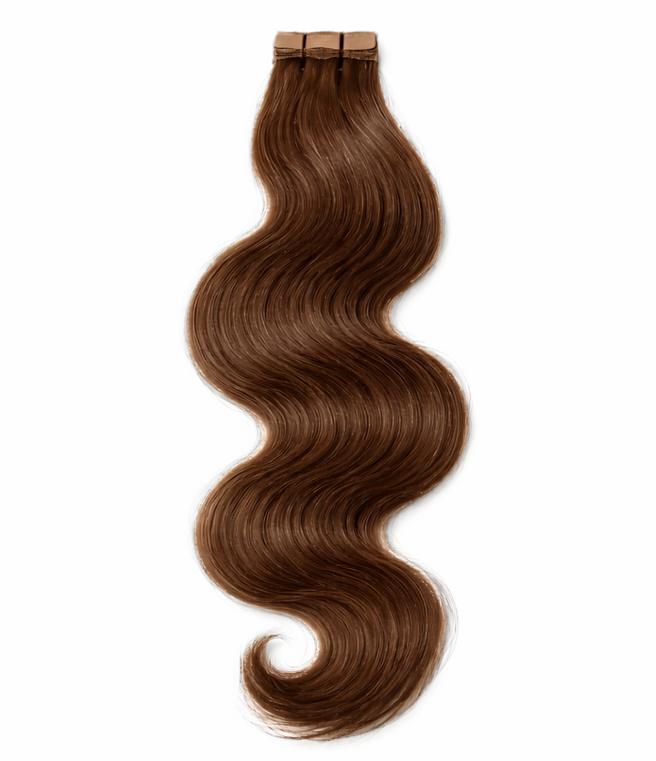 Tape In Hair Extension| Brown | Bundles and Drops of Glam