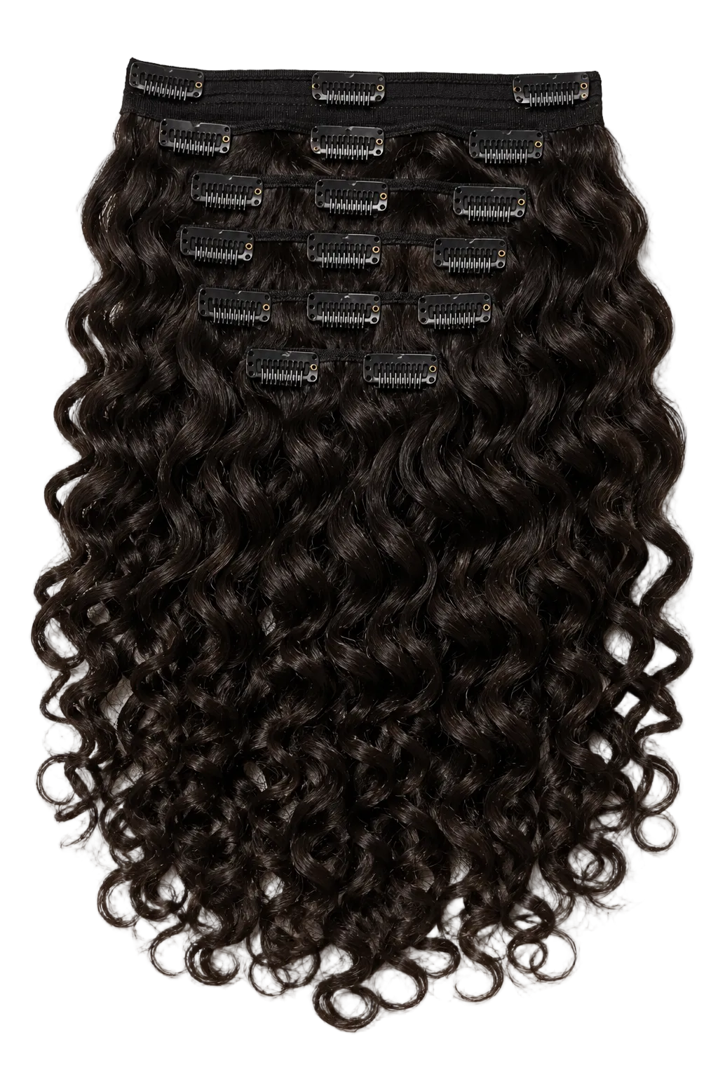 Water Wave Clip inHair Extensions | Bundles and Drops of Glam