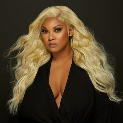 Blonde 613 Wavy HD Frontals - Bundles and Drops of Glam