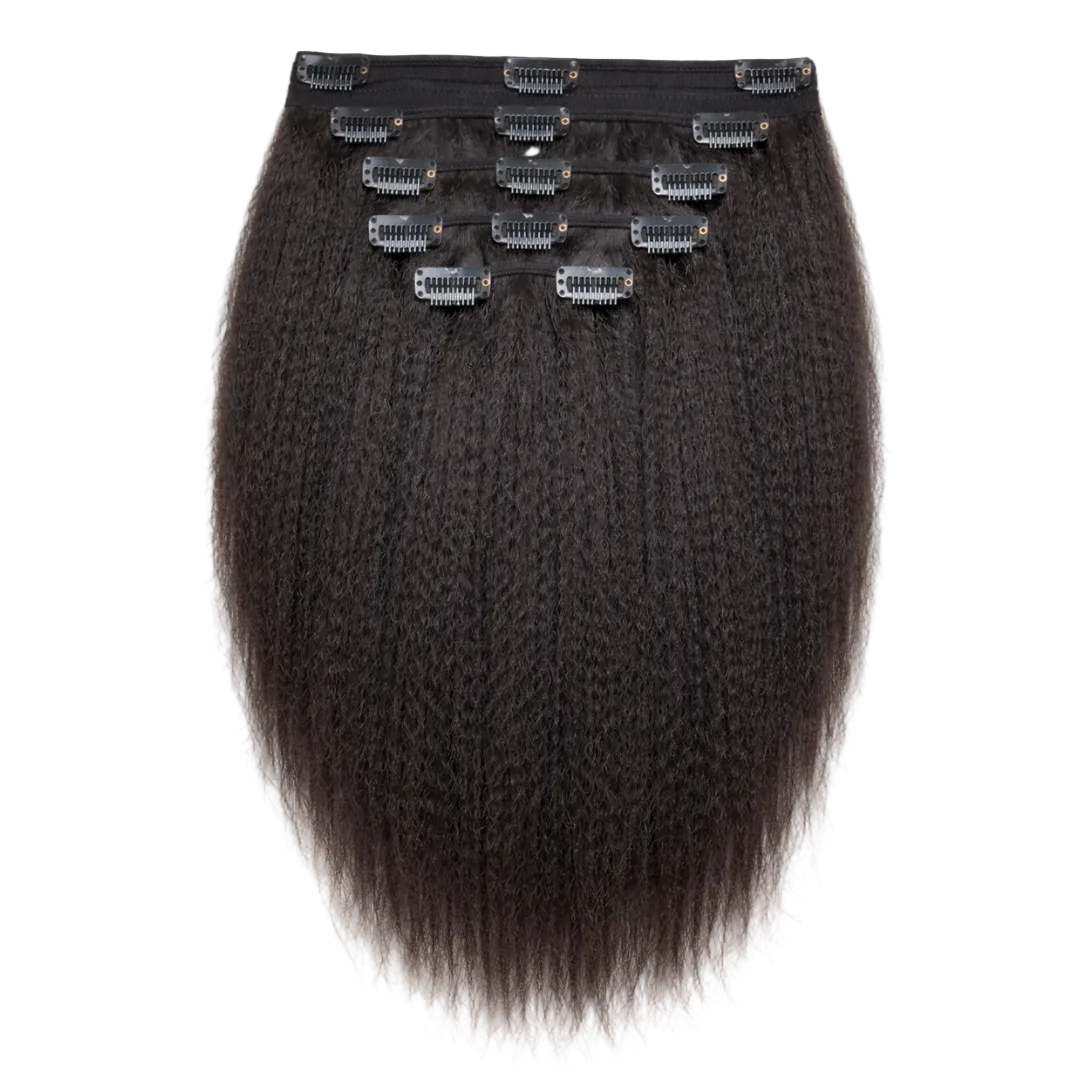 Blowout Straight Clip-in Hair Extensions | Bundles and Drops of Glam