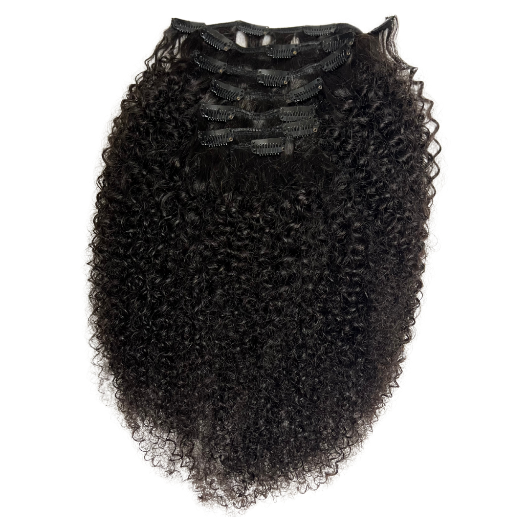Boho Kinky Curly Clip-in Hair Extensions