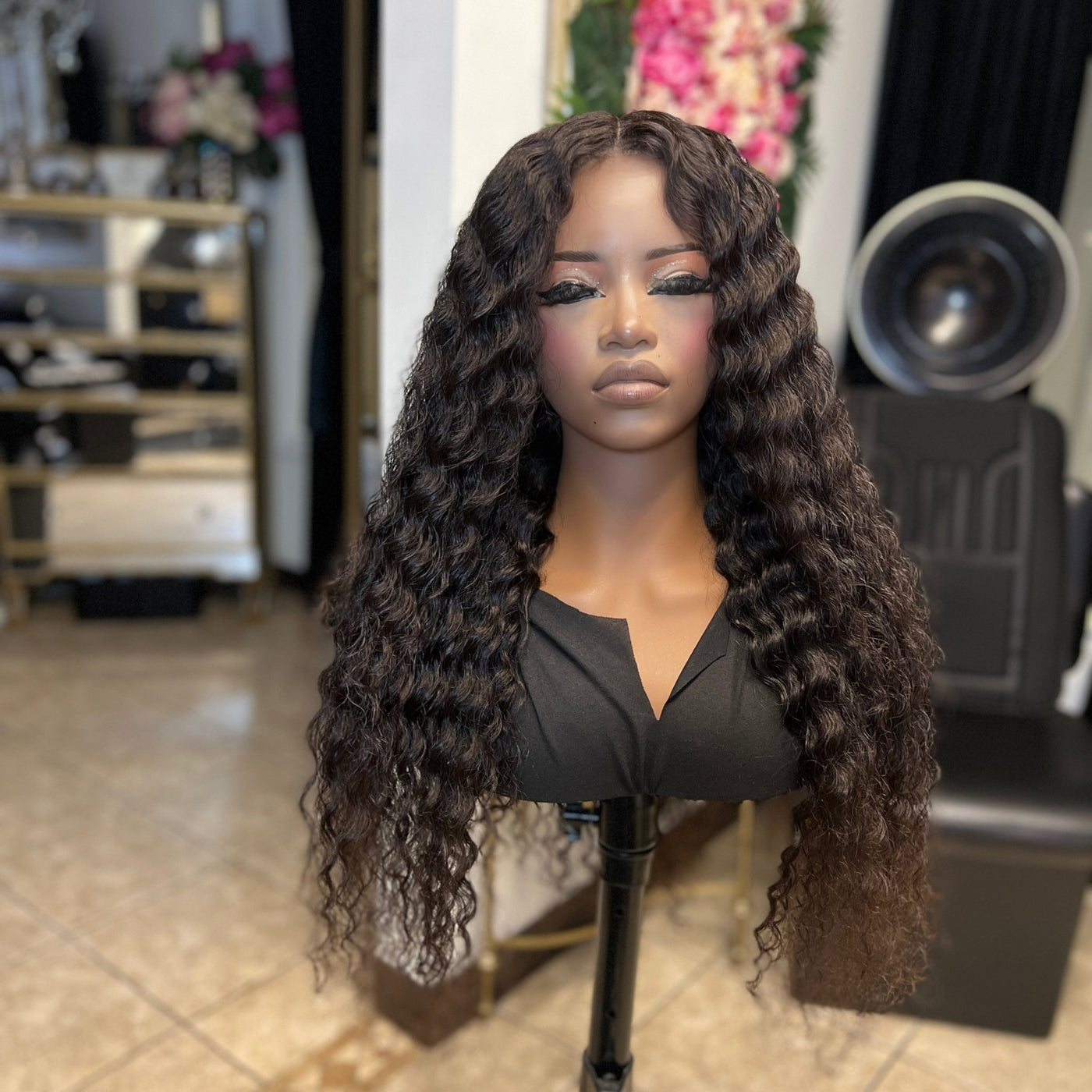 Burmese Curly 5x5 HD Lace Closure Wig - Bundles and Drops of Glam