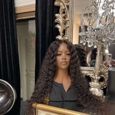 Burmese Curly 5x5 HD Lace Closure Wig - Bundles and Drops of Glam