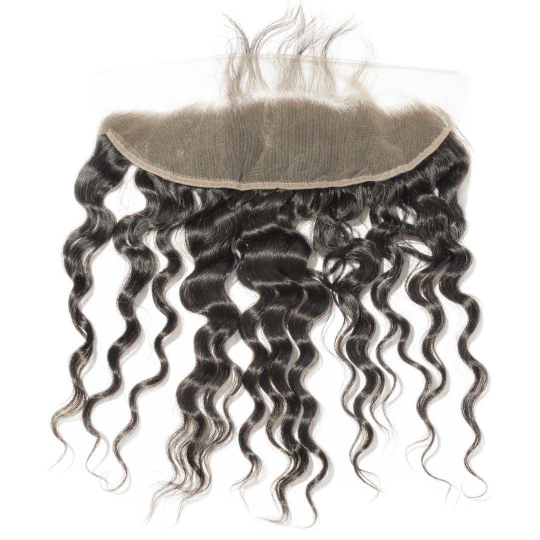 Burmese Curly Frontals - Bundles and Drops of Glam