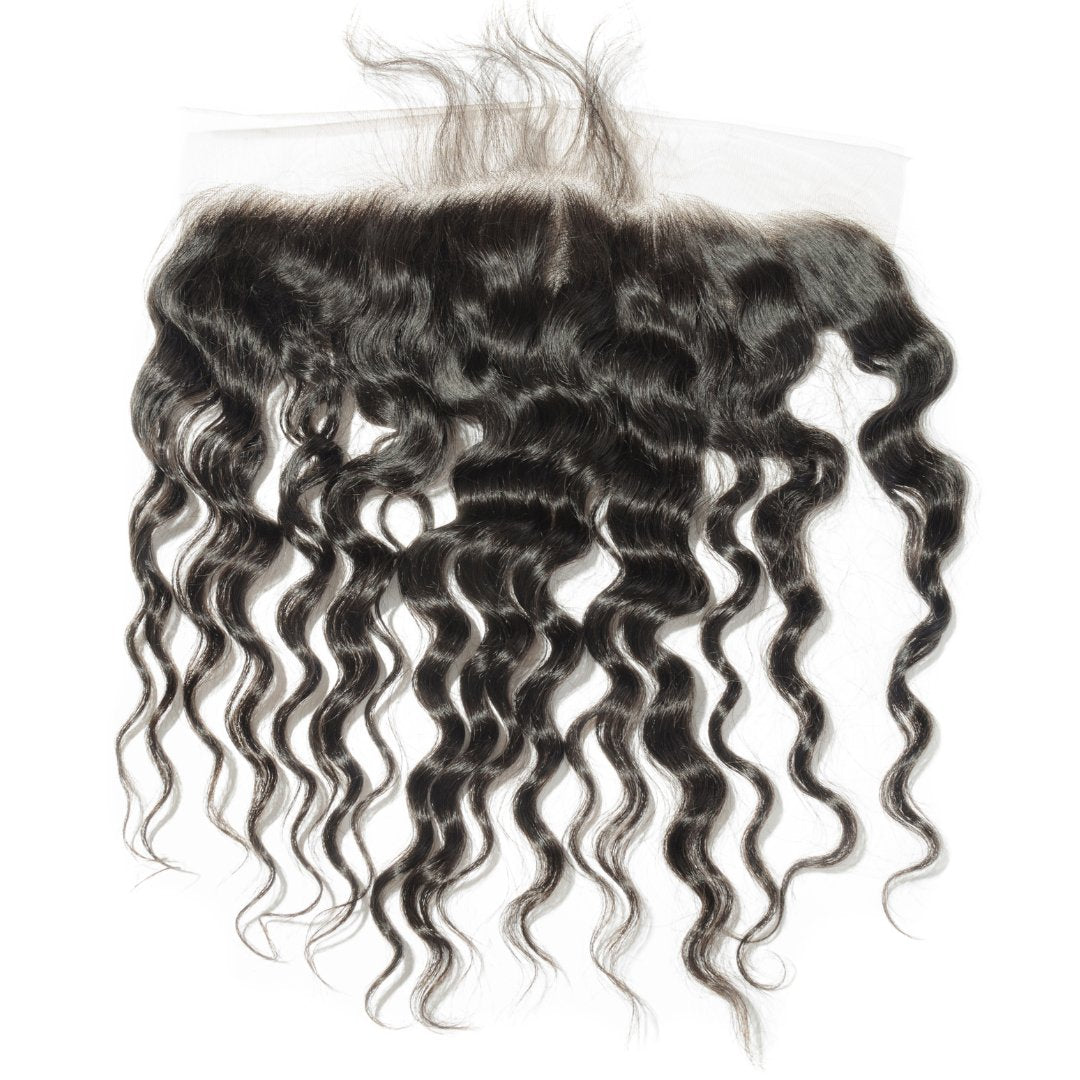 Burmese Curly Frontals - Bundles and Drops of Glam