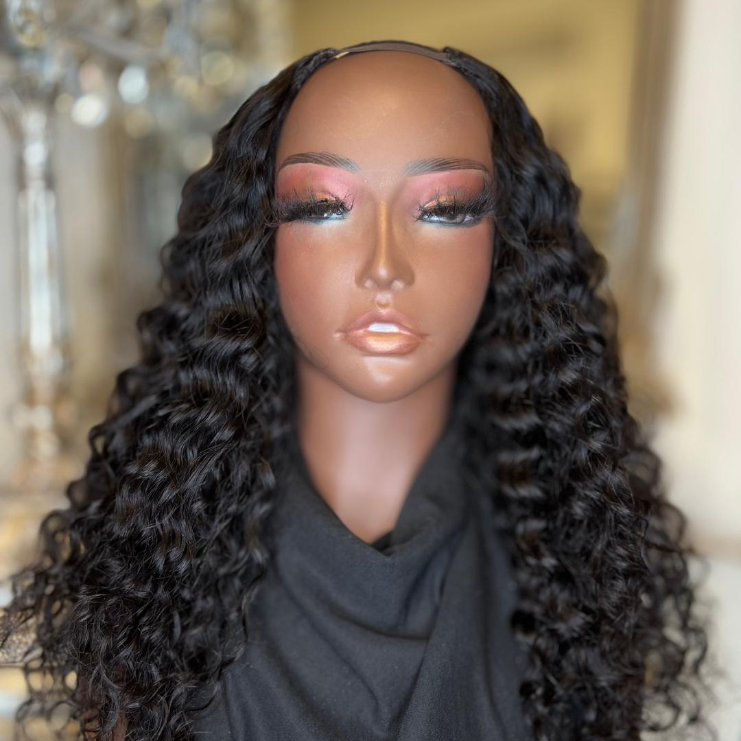 Burmese Curly U-Part Wig