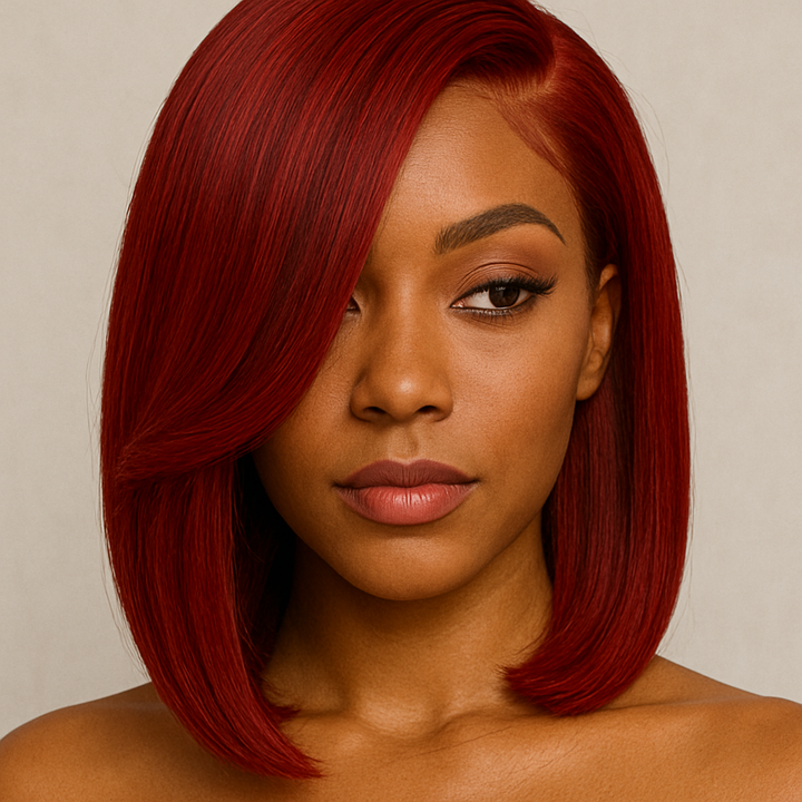 Cherry C-Part Bob Wig