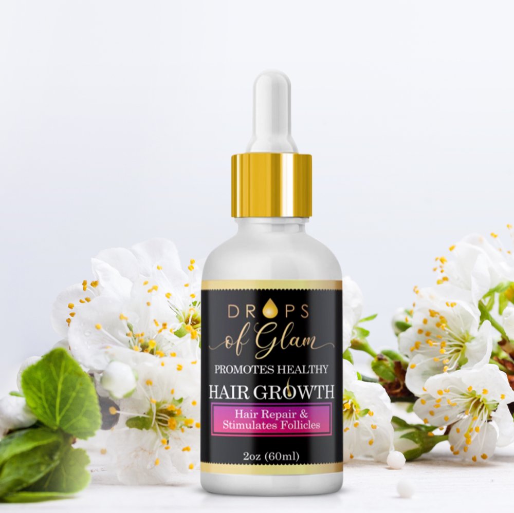 Drops of Glam Hair Growth Oil - Bundles and Drops of Glam