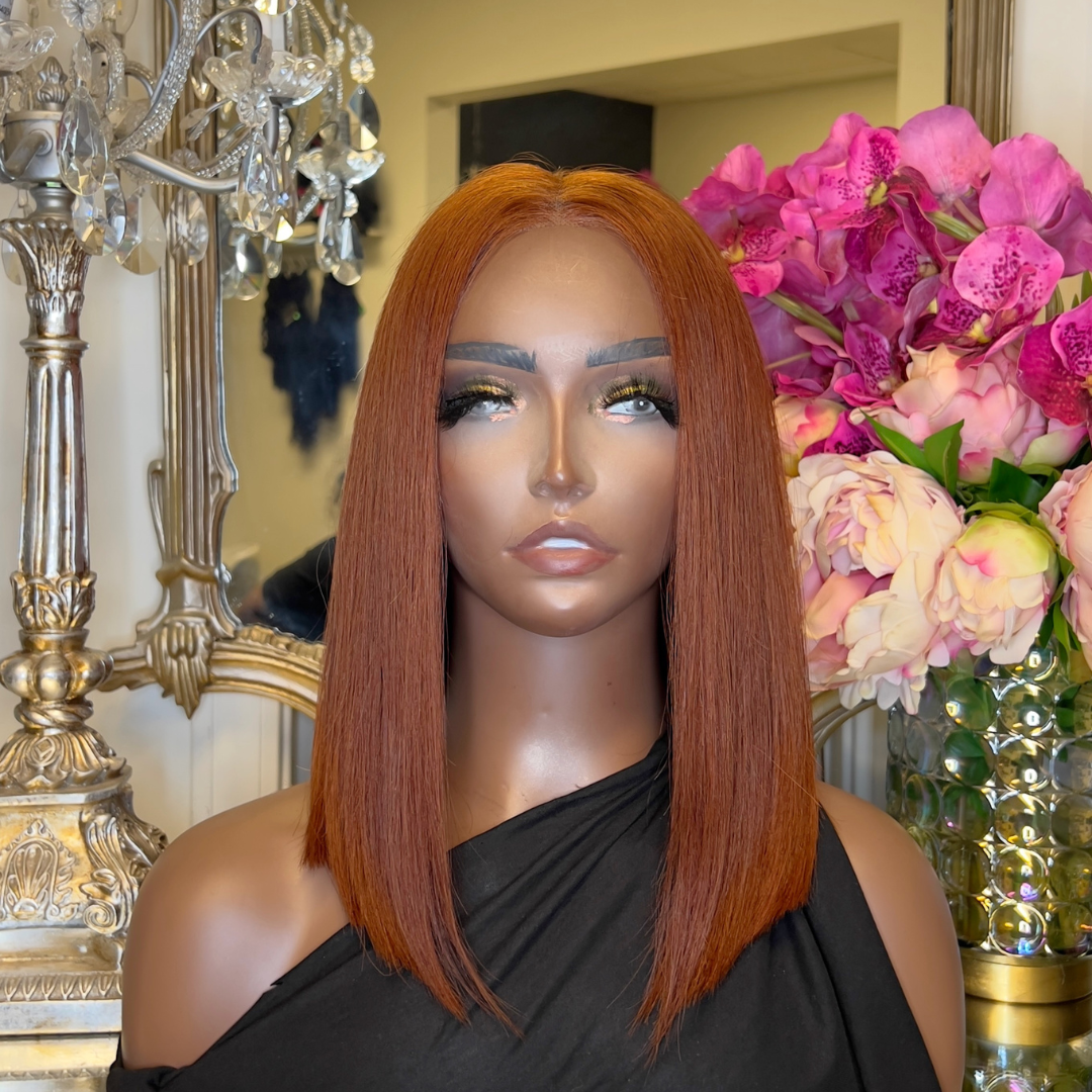Ginger Bob Wig