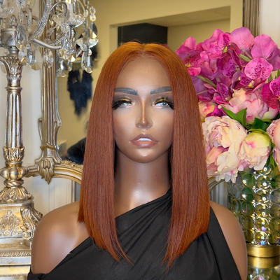 Ginger Bob Wig