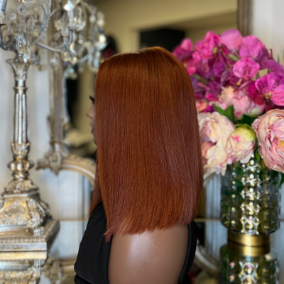 Ginger Bob Wig