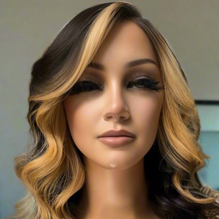 Tiffany C - part Body Wave Bob Wig - Bundles and Drops of Glam