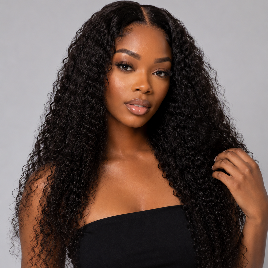 Burmese Curly U-Part Wig | Bundles and Drops of Glam
