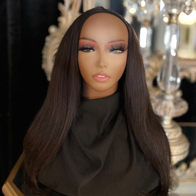 Straight U-Part Wig | Bundles and Drops of Glam