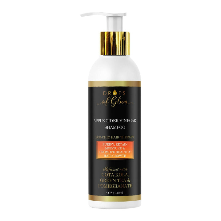 Apple Cider Vinegar Shampoo - Bundles and Drops of Glam