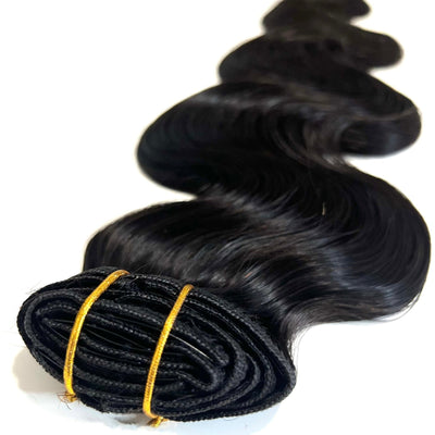 Body Wave Clip-in Hair Extensions - Bundles and Drops of Glam