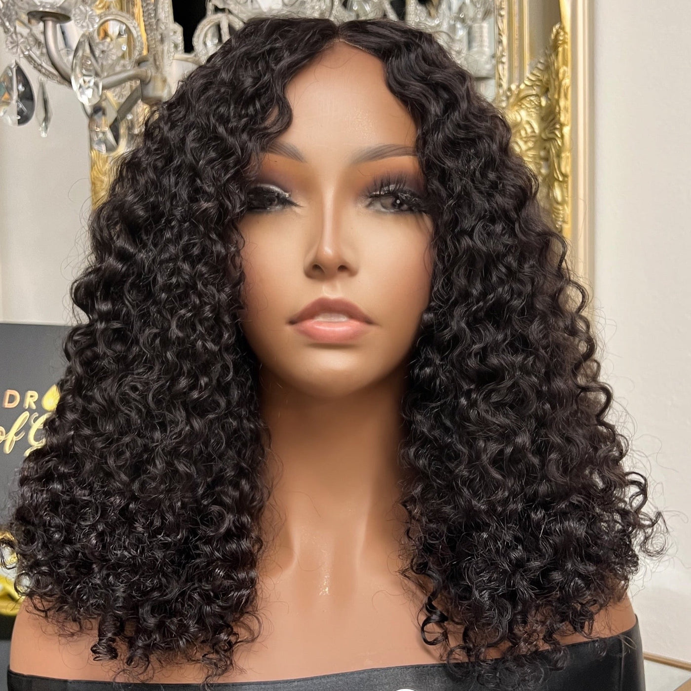Chloe Curly Middle Part Bob Wig - Bundles and Drops of Glam