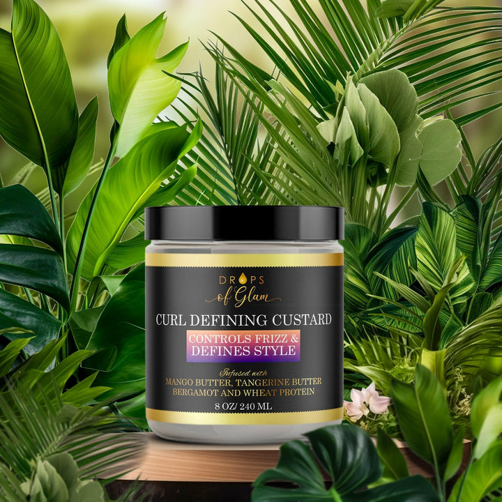 Curl Defining Custard - Bundles and Drops of Glam