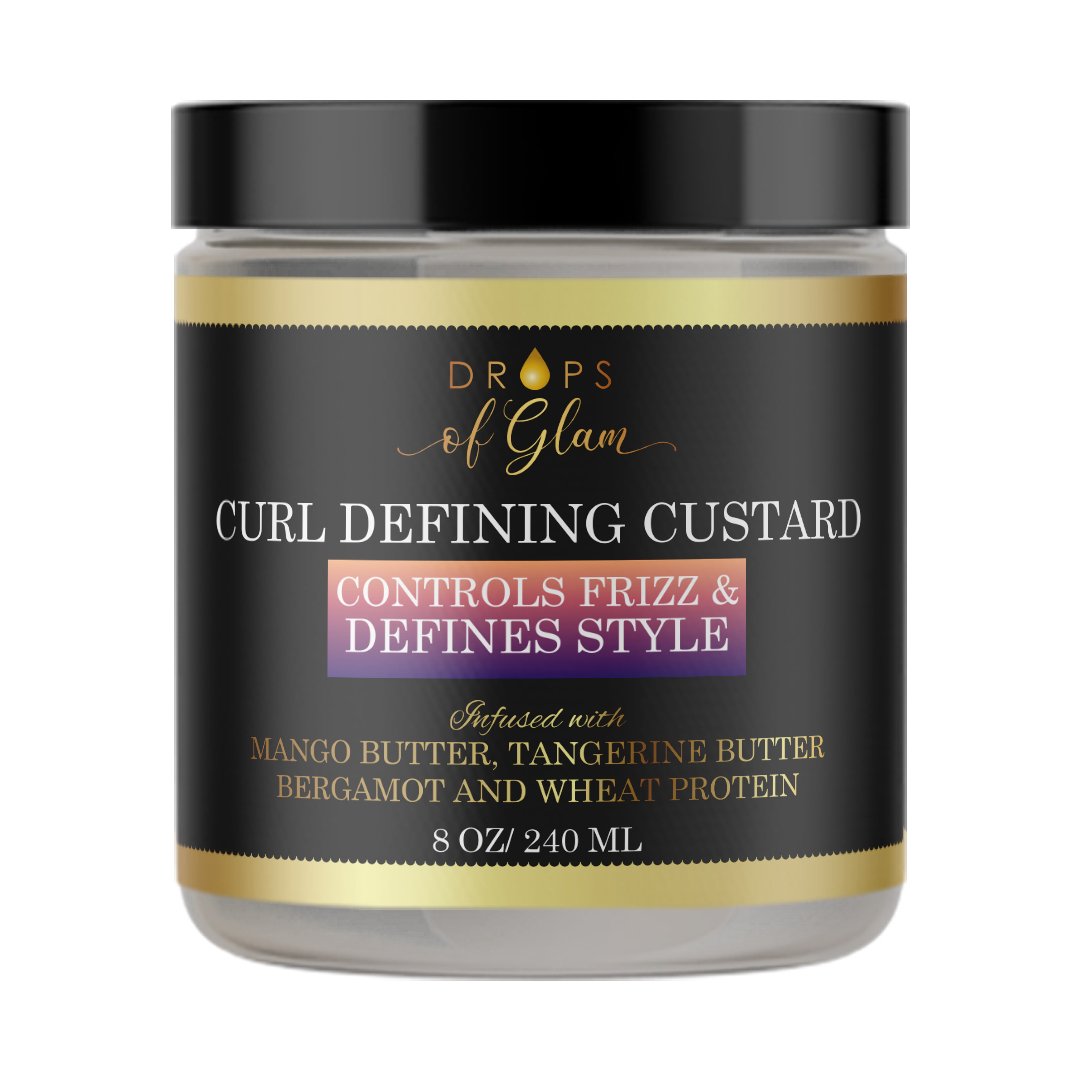 Curl Defining Custard - Bundles and Drops of Glam
