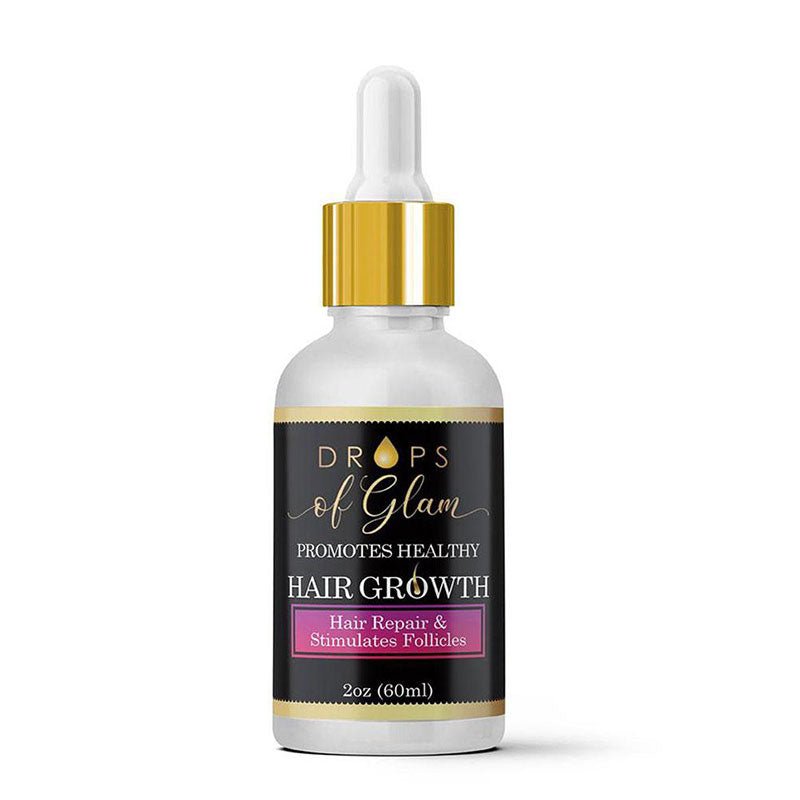 Drops of Glam Hair Growth Oil for natural hair growth and scalp nourishment by Bundles and Drops of Glam