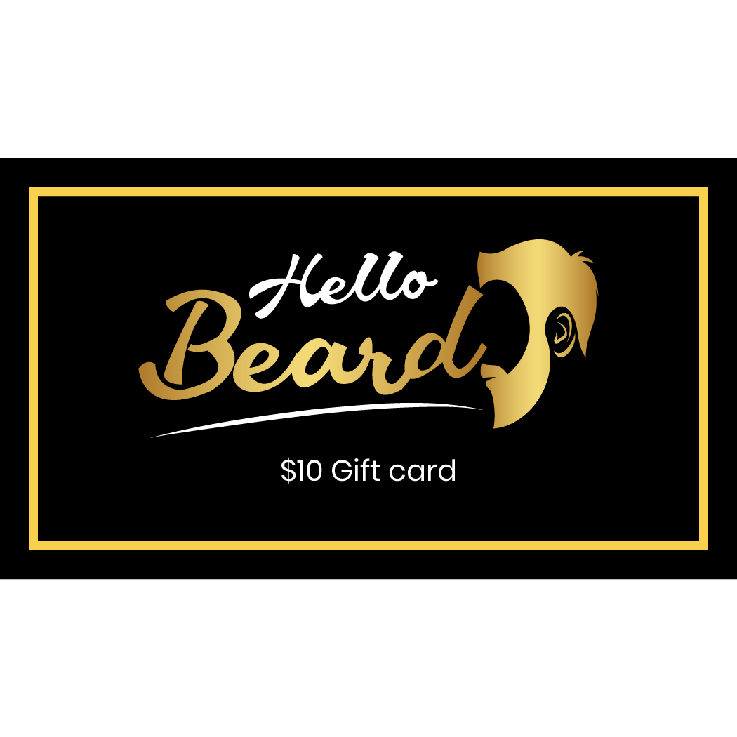 Hello Beard Gift Card - Bundles and Drops of Glam