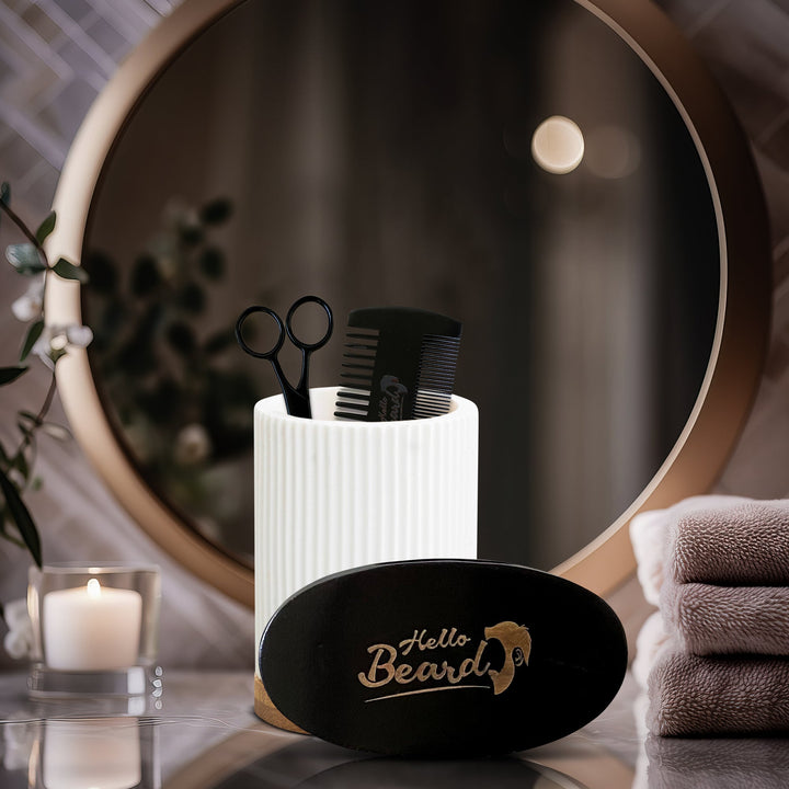 Hello Beard Grooming Kit - Bundles and Drops of Glam