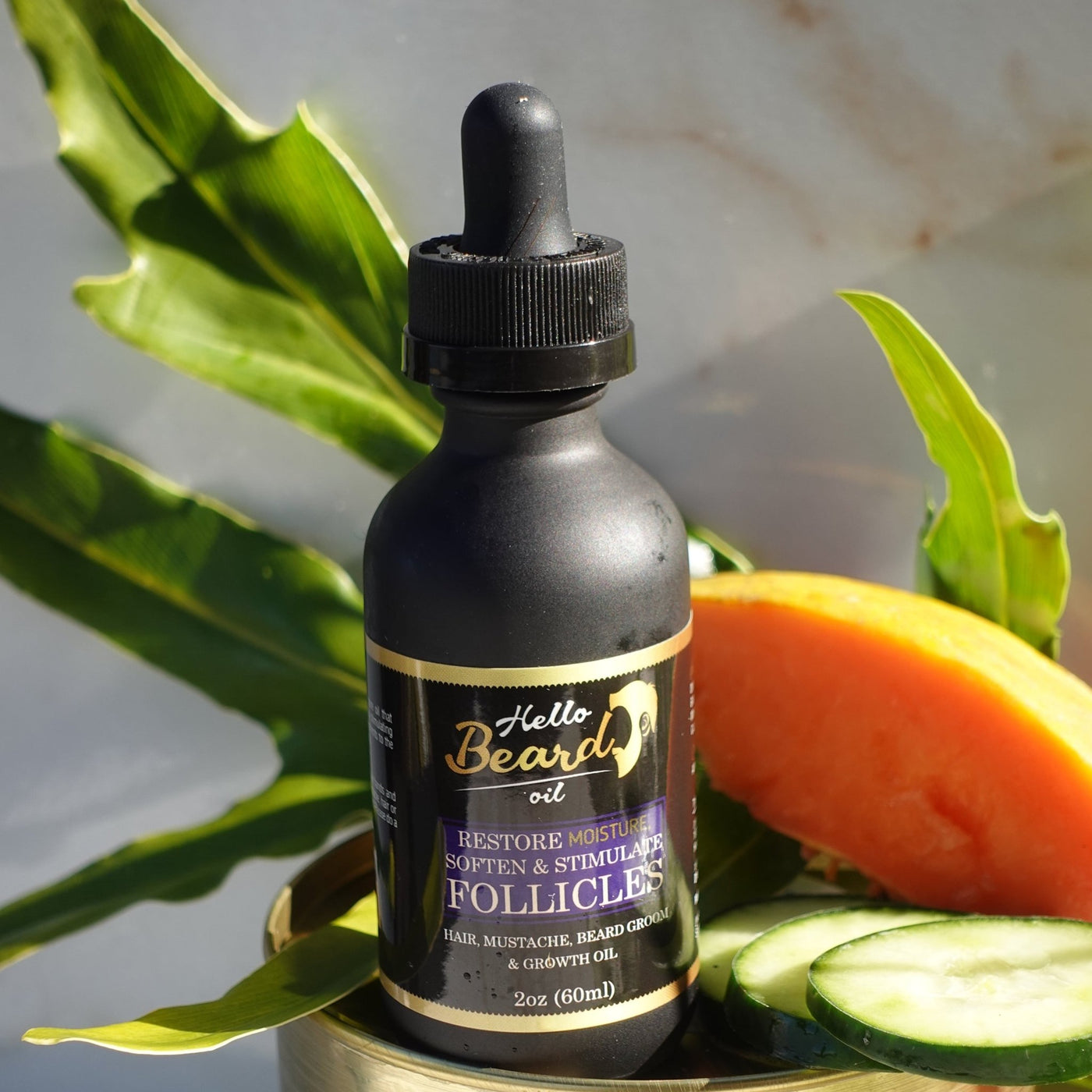 Hello Beard Growth Oil - Bundles and Drops of Glam
