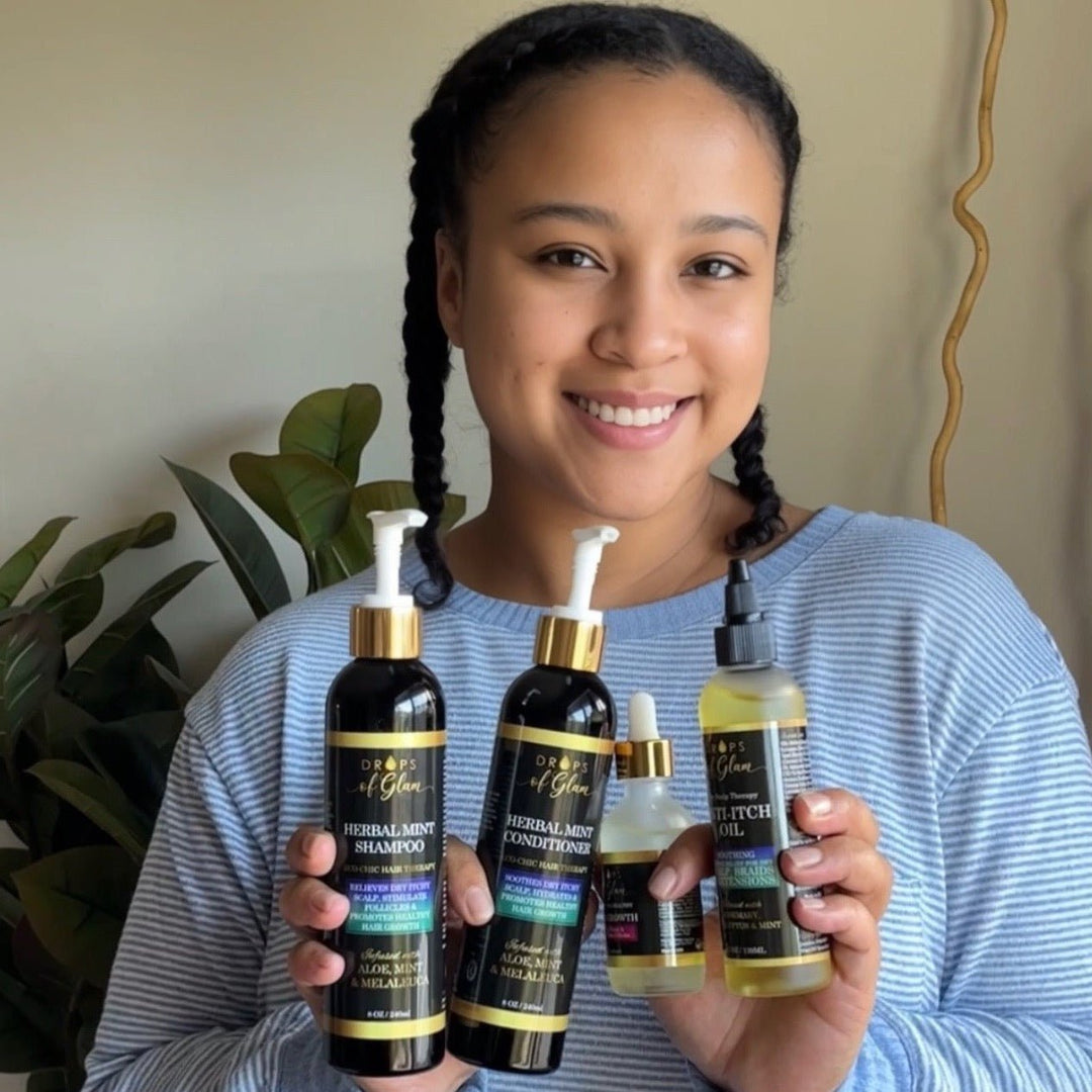 Herbal Mint Conditioner - Bundles and Drops of Glam