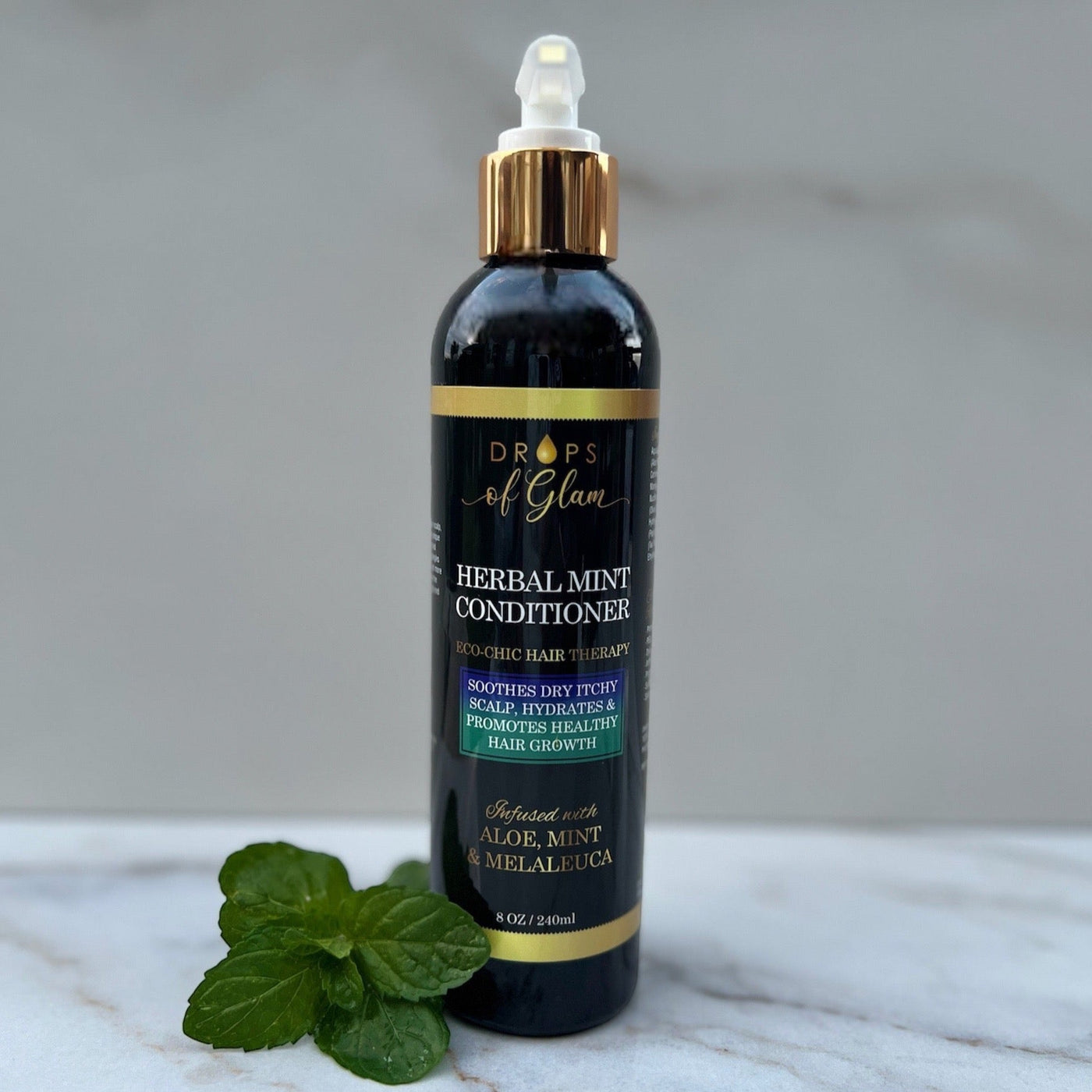Herbal Mint Conditioner - Bundles and Drops of Glam