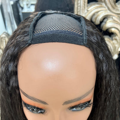 Kinky Straight Virgin Luxe V-part Wigs - Bundles and Drops of Glam