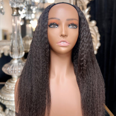 Kinky Straight Virgin Luxe V-part Wigs - Bundles and Drops of Glam