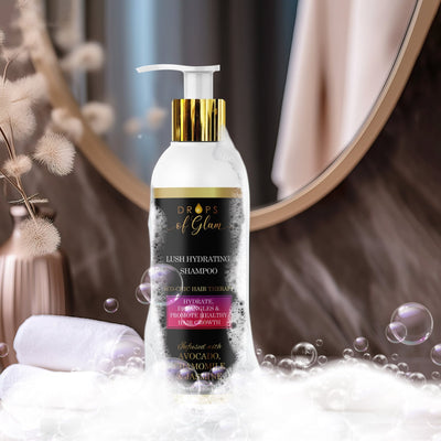 Lush Hydrating Shampoo - Bundles and Drops of Glam
